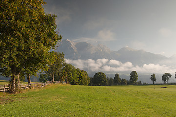 Image showing Morning on the mountains