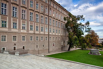 Image showing Garden of Paradise in Prague in Czech Republic