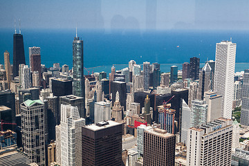 Image showing View on Chicago skyline panorama 