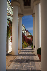 Image showing Garden of Paradise in Prague in Czech Republic