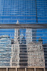 Image showing Modern buildings in Chicago