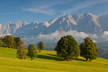 Image showing Morning on the mountains