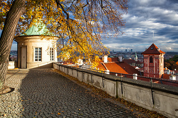 Image showing Garden of Paradise in Prague in Czech Republic