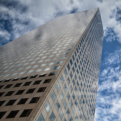 Image showing Looking up - skyscraper in Denver