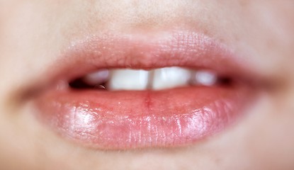 Image showing The lips of my beautiful and beloved girlfriend