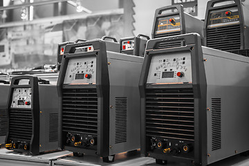 Image showing Industrial electricity inverters