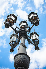 Image showing Historical lantern in Dresden (Germany).