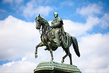 Image showing Statue of King Johann (John), Dresden, Germany
