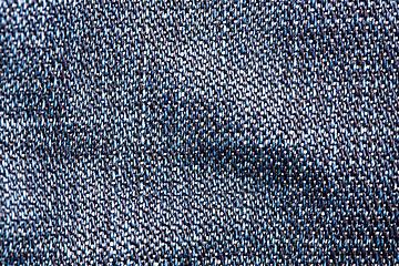 Image showing blue jeans background