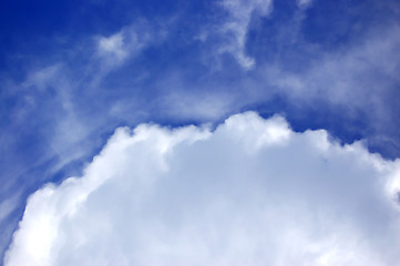 Image showing Sky and clouds