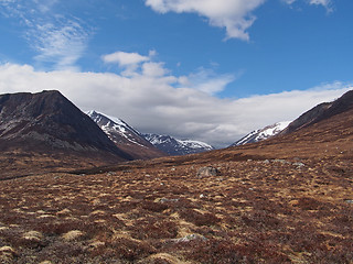 Image showing Lairig Ghru, Cairngorms, Scotland in may