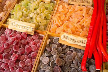 Image showing Fruit  jelly candy