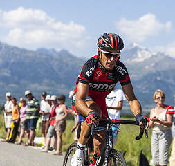 Image showing The Cyclist Manuel Quinziato