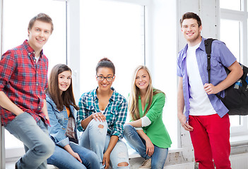 Image showing group of students at school