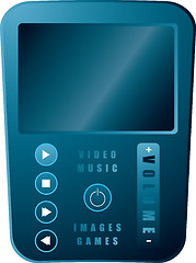 Image showing portable media player