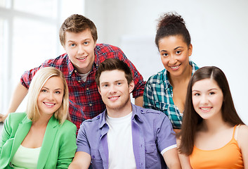 Image showing group of students at school
