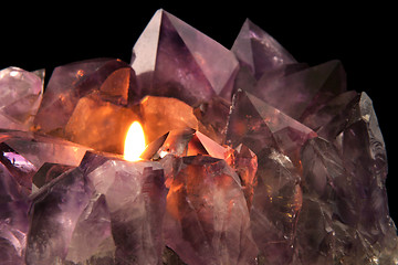 Image showing Amethyst Candlelight