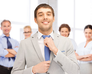 Image showing businessman in office