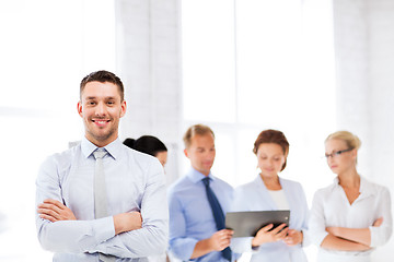 Image showing businessman in office