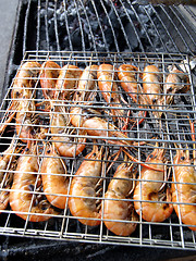 Image showing Shrimp barbecue