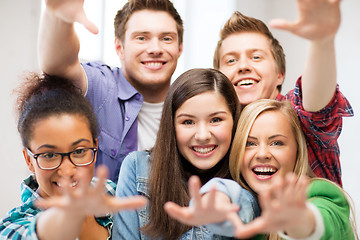 Image showing group of students at school