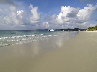 Image showing Deserted beach