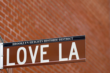 Image showing Love Lane