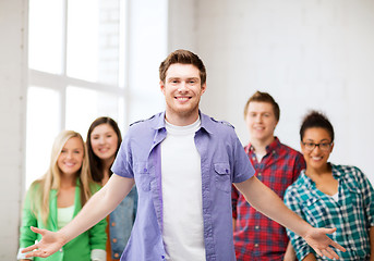 Image showing group of students at school