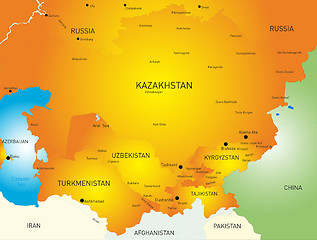 Image showing Central Asia