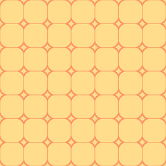 Image showing Light orange seamless pattern 