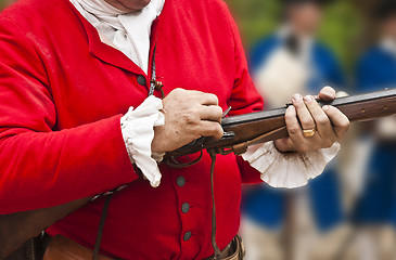 Image showing 18th century soldier