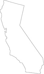Image showing California Vector