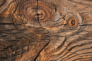 Image showing Wooden background texture