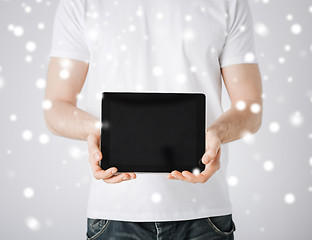 Image showing man with tablet pc