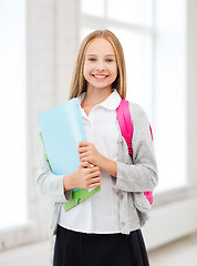 Image showing happy and smiling teenage girl