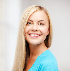 Image showing happy and smiling woman