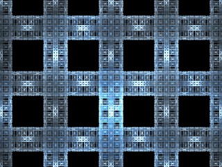 Image showing Technology fractal background
