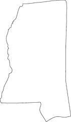 Image showing Mississippi Vector