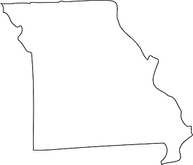 Image showing Missouri Vector