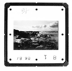 Image showing Old slide holder Monochrome