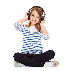 Image showing child with headphones