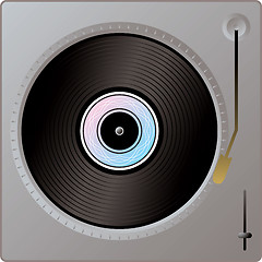 Image showing record player