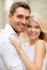 Image showing young married couple in the city