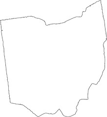 Image showing Ohio Vector