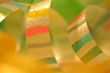 Image showing Striped Ribbon