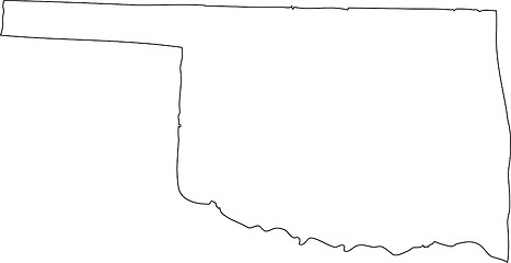 Image showing Oklahoma Vector