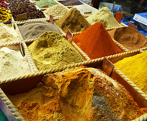 Image showing Spices horizontal