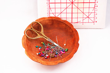 Image showing Seamstress Sewing Tools