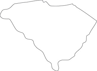 Image showing South Carolina Vector