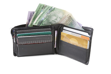 Image showing Wallet and money
